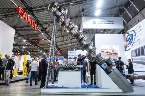 德国斯图加特金属加工展览会展会现场图片