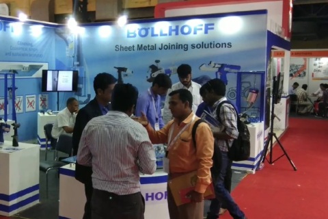 印度孟买金属加工展览会展会现场图片