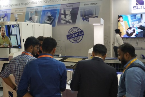 印度孟买金属加工展览会展会现场图片