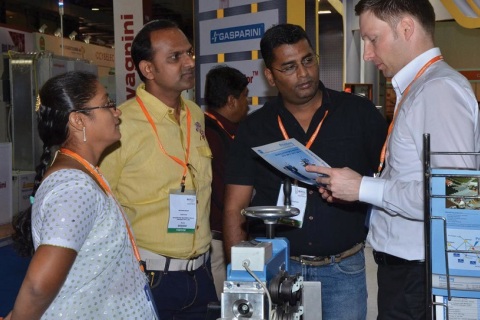 印度孟买金属加工展览会展会现场图片