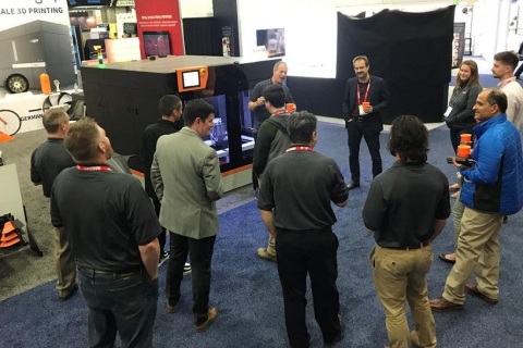 法国3D打印展览会展会现场图片