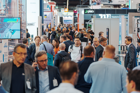 德国纽伦堡粉体工业展览会展会现场图片