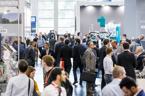 德国纽伦堡粉体工业展览会展会现场图片