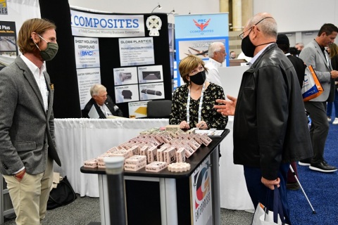 美国先进材料展览会展会现场图片