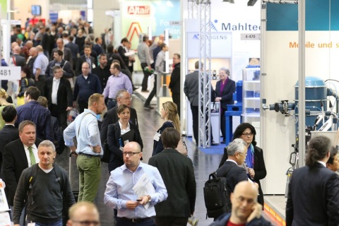 德国纽伦堡粉体工业展览会展会现场图片