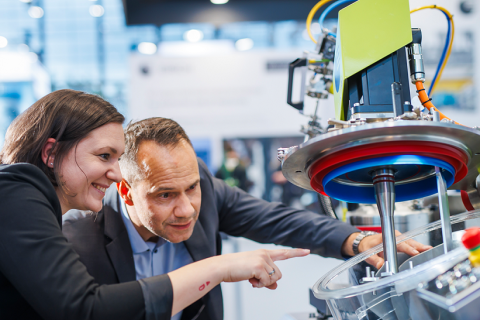 德国纽伦堡粉体工业展览会展会现场图片