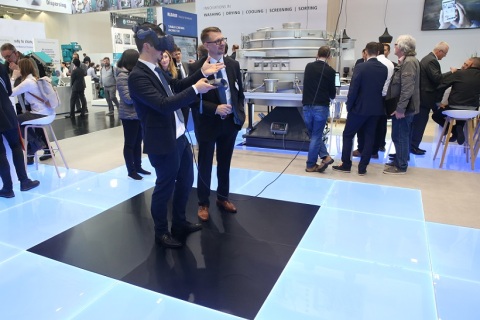 德国纽伦堡粉体工业展览会展会现场图片