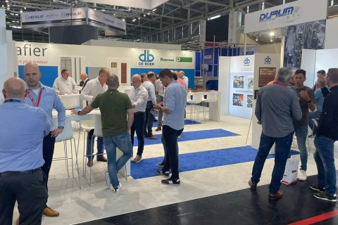 越南胡志明陶瓷工业展览会展会现场图片