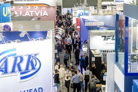 俄罗斯莫斯科钢结构展览会展会现场图片