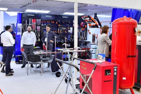 俄罗斯莫斯科钢结构展览会展会现场图片