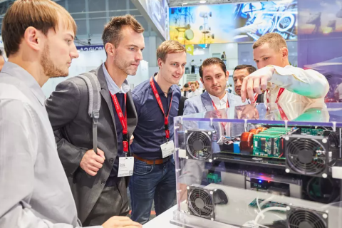 德国慕尼黑电子及电子元器件展览会展会现场图片