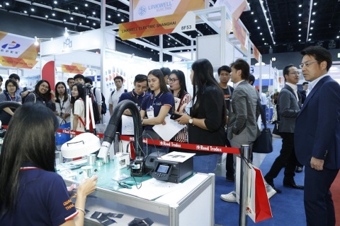 泰国曼谷电子生产设备展览会展会现场图片