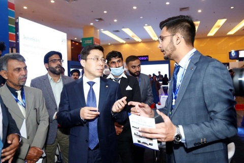 巴基斯坦卡拉奇通讯通信及电子展览会展会现场图片