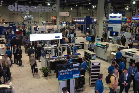 美国国际线路板及电子组装技术展展会现场图片