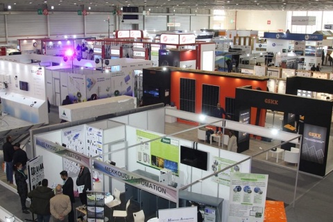 摩洛哥电子、电子元器件展展会现场图片