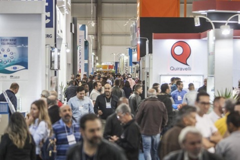 巴西圣保罗表面处理展览会展会现场图片