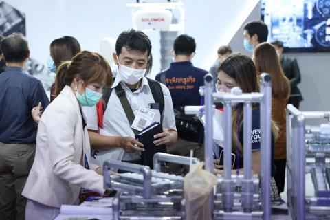 泰国曼谷电子生产设备展览会展会现场图片