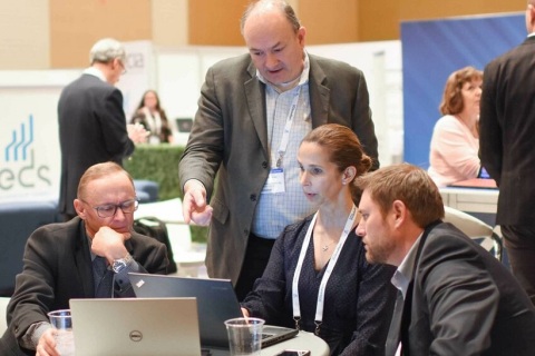 美国拉斯维加斯电子产品订货展览会展会现场图片