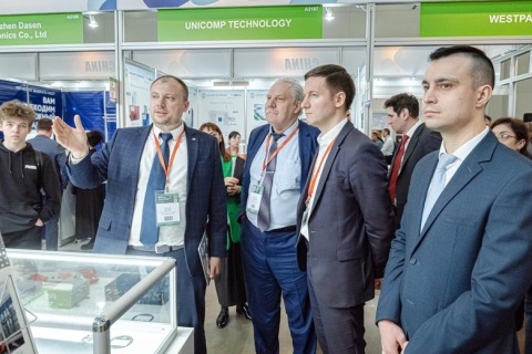 俄罗斯莫斯科半导体电子元器件及电子生产设备展览会展会现场图片