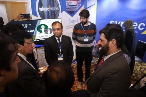 巴基斯坦卡拉奇通讯通信及电子展览会展会现场图片