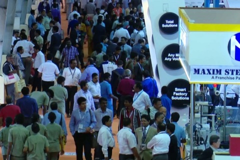 慕尼黑印度电子展览会展会现场图片