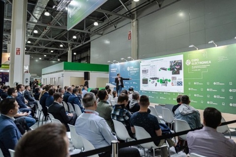 俄罗斯莫斯科半导体电子元器件及电子生产设备展览会展会现场图片