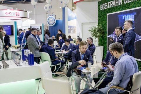 俄罗斯莫斯科涂料展展会现场图片