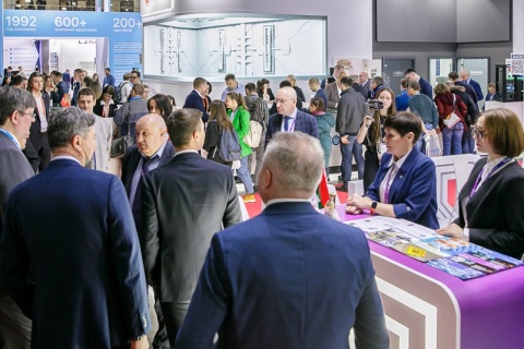 俄罗斯莫斯科电子、电子元器件展览会展会现场图片