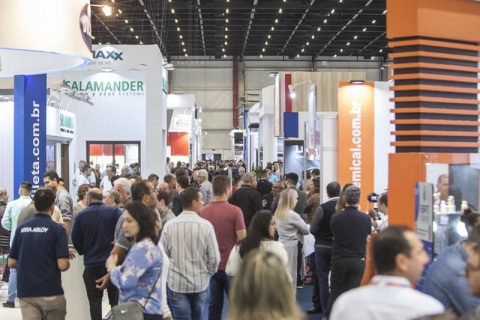 巴西圣保罗表面处理展览会展会现场图片