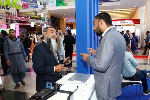 巴基斯坦卡拉奇通讯通信及电子展览会展会现场图片