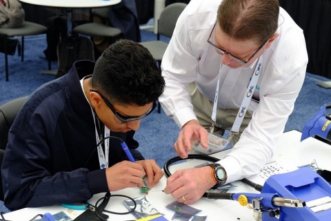 美国国际线路板及电子组装技术展展会现场图片