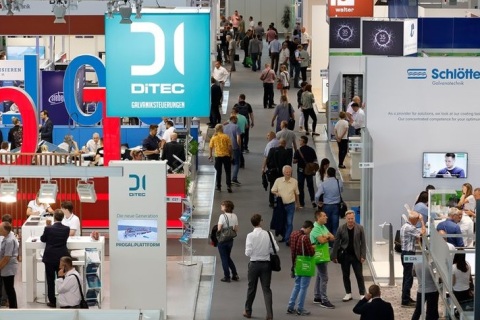 德国斯图加特表面处理展览会展会现场图片