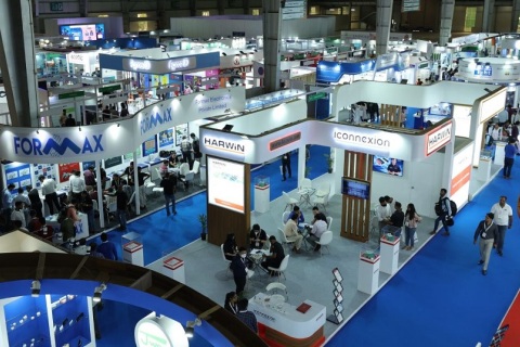 慕尼黑印度电子展览会展会现场图片