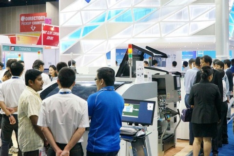 泰国曼谷电子生产设备展览会展会现场图片