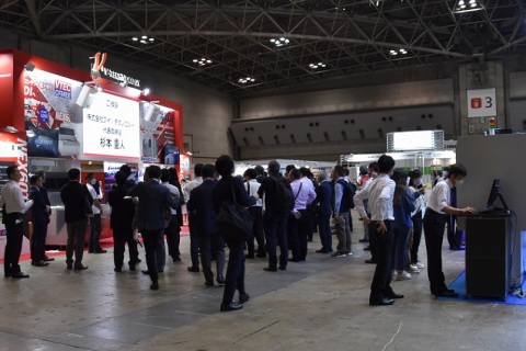 日本东京电子电路产业展览会展会现场图片