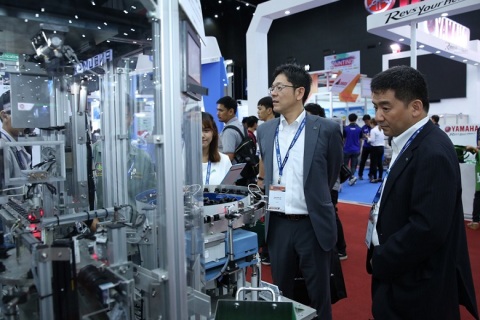 泰国曼谷电子生产设备展览会展会现场图片