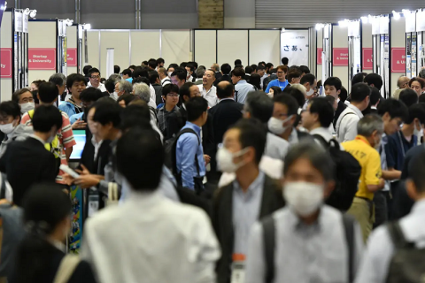 日本东京电子高新科技展览会展会现场图片