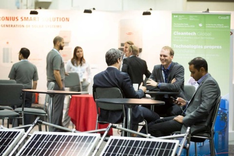 加拿大机电、电子、电力展览会展会现场图片