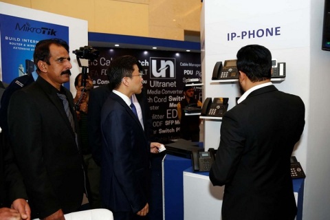 巴基斯坦拉合尔通讯通信及电子展览会展会现场图片