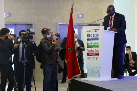 摩洛哥电子、电子元器件展展会现场图片