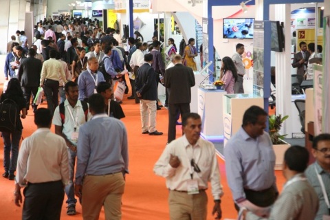 慕尼黑印度电子展览会展会现场图片