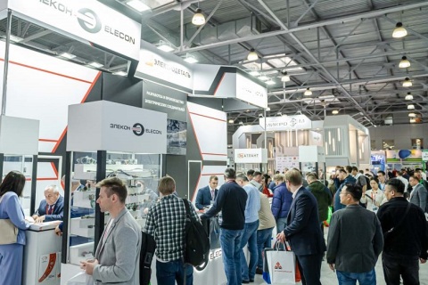 俄罗斯莫斯科电子、电子元器件展览会展会现场图片