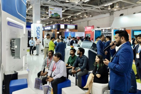 沙特太阳能光伏、储能展览会展会现场图片