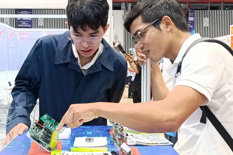 越南河内集成电路及半导体展览会展会现场图片