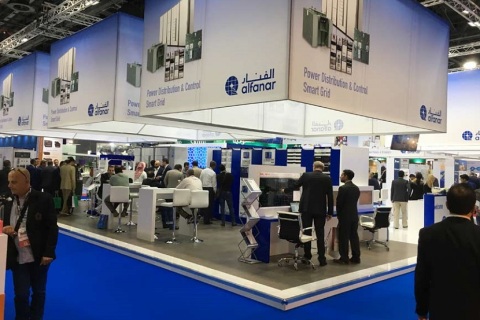 中东迪拜电力能源展MEE展会现场图片
