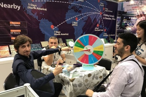 意大利维琴察印刷电路板展览会展会现场图片