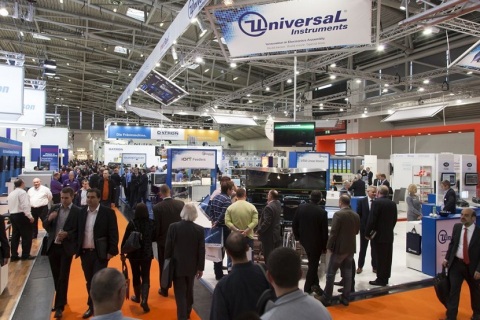 德国慕尼黑电子生产设备展览会展会现场图片