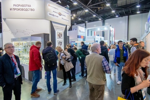 俄罗斯电子元器件展览会展会现场图片