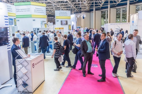 俄罗斯莫斯科电力展览会展会现场图片