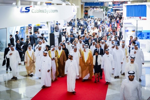 中东迪拜电力能源展MEE展会现场图片